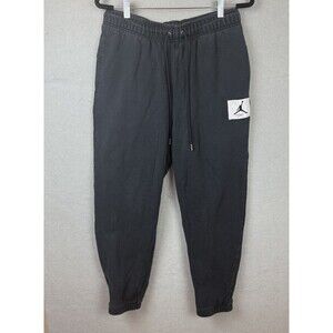 Nike Air Jordan Flight Essentials Pants Mens Large Black DA9812-010